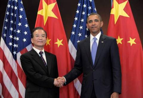 Συνάντηση Ομπάμα με τον πρωθυπουργό της Κίνας