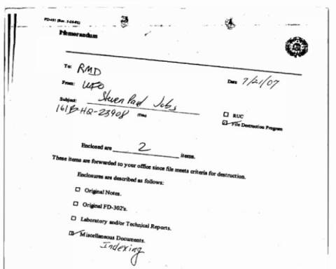 Στη δημοσιότητα ο φάκελος του FBI για τον Steve Jobs