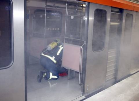 Οι κάμερες ασφαλείας «συνέλαβαν» τον δράστη του μετρό