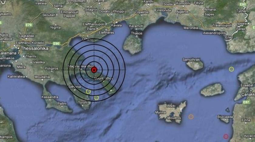 Σεισμός 3,2 Ρίχτερ στο Άγιον Όρος