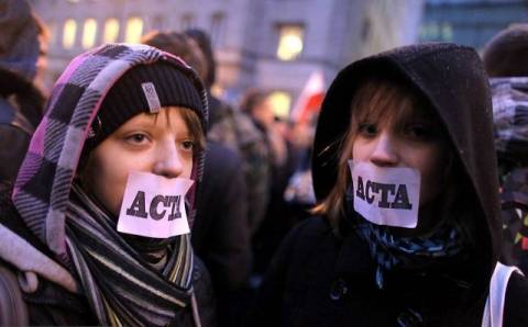 Πανευρωπαϊκή διαδήλωση κατά της ACTA