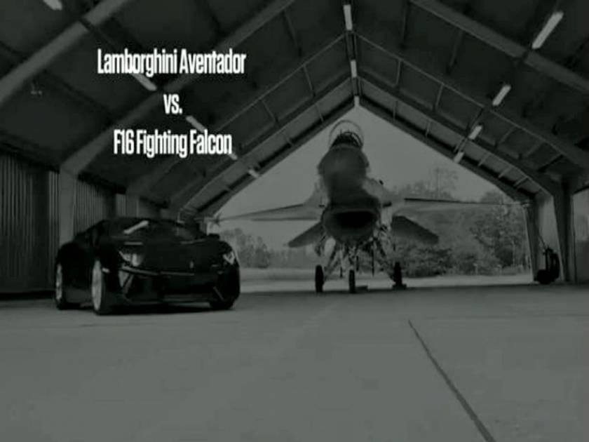 Βίντεο: Lamborghini κάνει κόντρα με F-16 – Ποιος κέρδισε; - Newsbomb