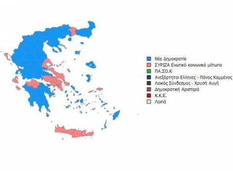 Εκλογές Μαΐου – Ιουνίου: Οι συγκρίσεις πάνω στο χάρτη