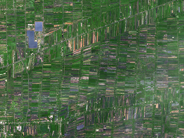 Δείτε αγροτικές καλλιέργειες από το διάστημα (pics)