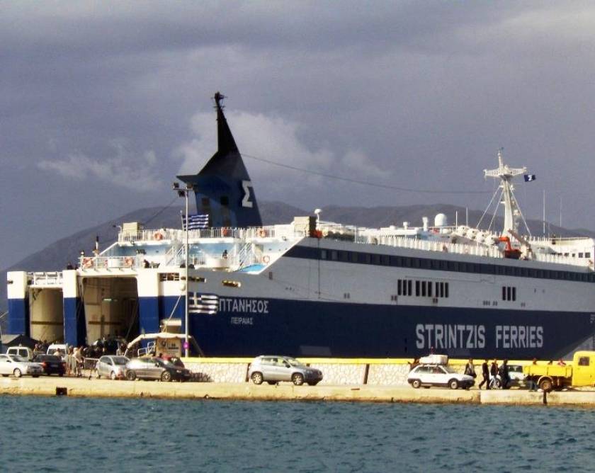 Μηχανική βλάβη έφερε τη καθυστέρηση στο πλοίο «Επτάνησος»