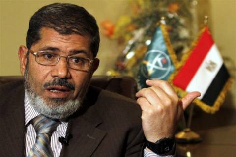 Στην Ευρώπη για πρώτη φόρα ως πρόεδρος της Αιγύπτου ο Μόρσι