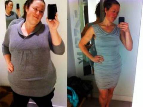 Εντυπωσιακό: Ο αγώνας μιας κοπέλας που έχασε 80 κιλά (pics)