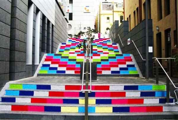 Δημόσιες σκάλες... έργα τέχνης! (pics)