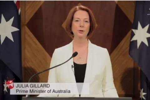 Η πρωθυπουργός της Αυστραλίας προειδοποιεί για το τέλος του κόσμου