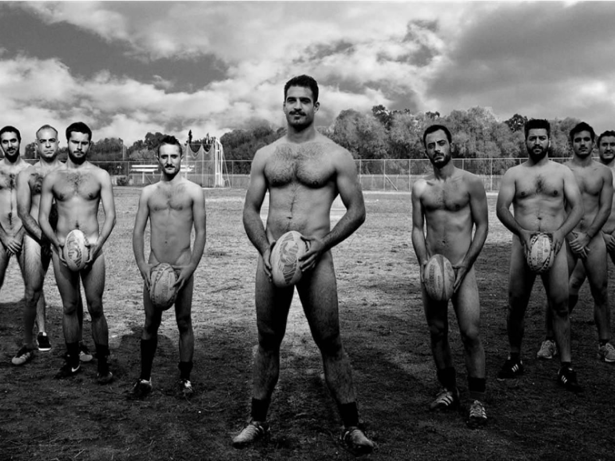 Rugby players nude