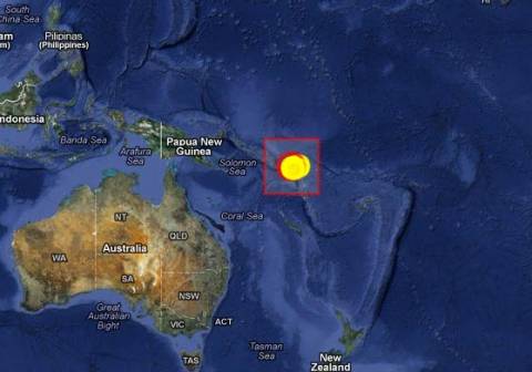 Καταστροφικός σεισμός 8,0 Ρίχτερ στα Νησιά του Σολομώντα