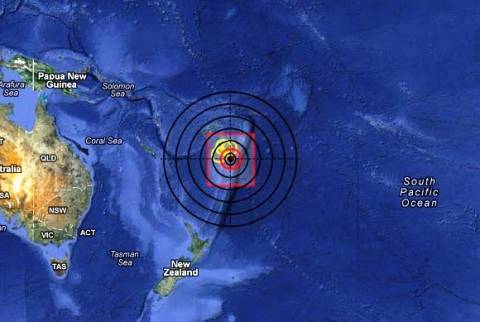 Σεισμός 6,6 Ρίχτερ στα νησιά Τόνγκα