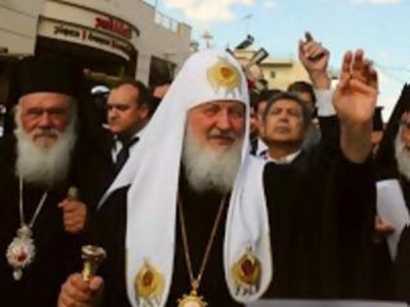 Θεσσαλονίκη: Θερμή υποδοχή στον Ρώσο Πατριάρχη