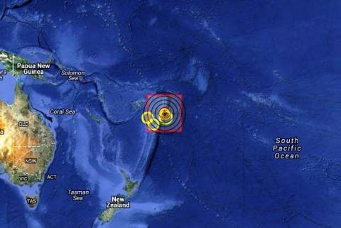 Σεισμός 5,0 Ρίχτερ στα νησιά Τόνγκα