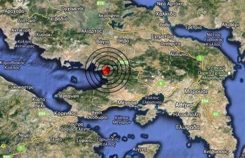 Σεισμός 3,4 Ρίχτερ στο Πόρτο Γερμενό Αττικής