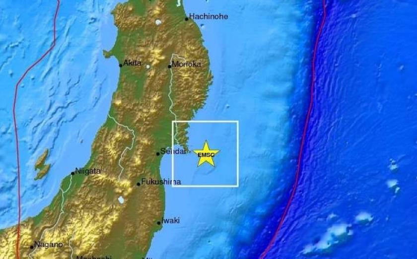 Σεισμός 6 ρίχτερ στην Ιαπωνία
