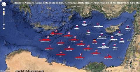 Η διάρθρωση του Ρωσικού Στόλου στη Μεσόγειο