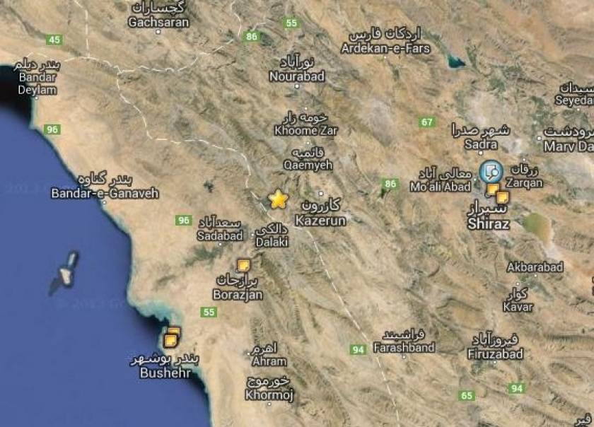 Τουλάχιστον επτά νεκροί από τον σεισμό στο Ιράν
