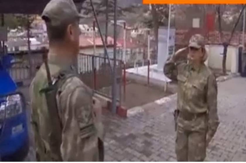 Η πρώτη Τουρκάλα διοικητής στρατιωτικής χωροφυλακής