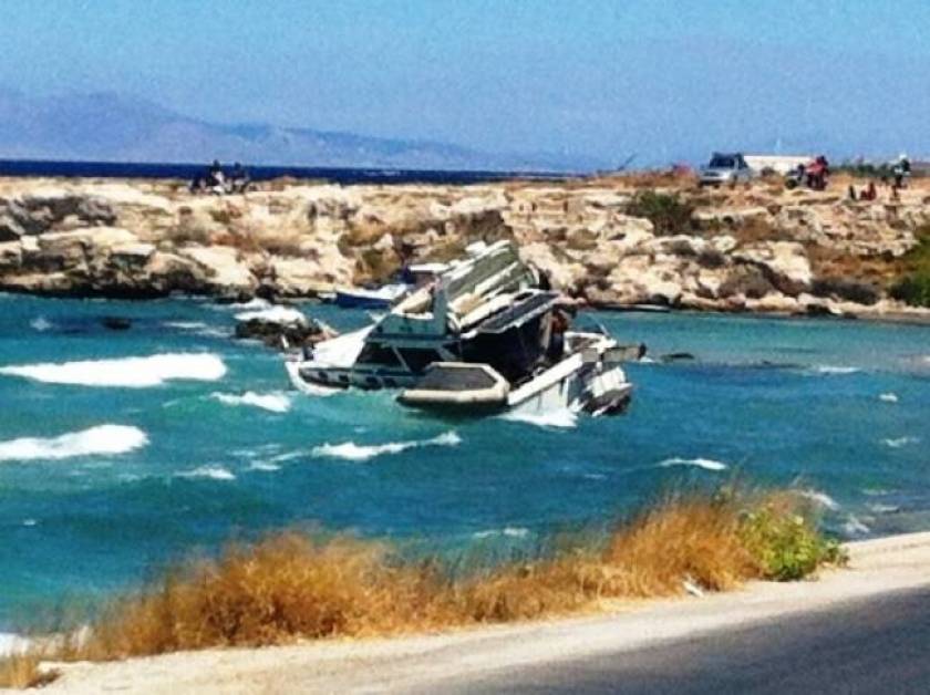 Κινδύνεψε 47χρονος από προσάραξη σκάφους στη Μακρόνησο