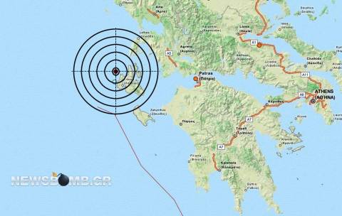 Σεισμός 4,3 Ρίχτερ στην Κεφαλονιά