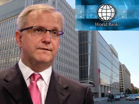 Όλι Ρεν: «Να εμπλακεί η Παγκόσμια Τράπεζα στην Ελλάδα»