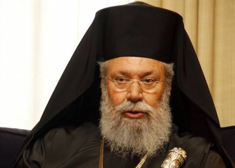 Αρχιεπίσκοπος Κύπρου: Aπέρριψε αιχμές  ΑΚΕΛ για στάση του στο Κυπριακό