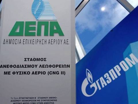 Θετικές αντιδράσεις μετά τη συμφωνία ΔΕΠΑ- Gazprom