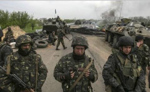 Επίθεση ουκρανικών στρατευμάτων στο Σλαβιάνσκ καταγγέλουν οι αυτονομιστές