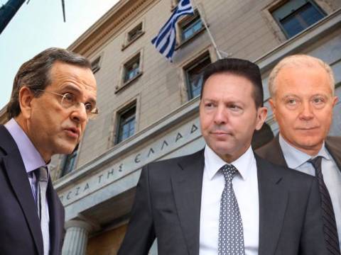 Το «μπρα ντε φερ» Σαμαρά για την Τράπεζα της Ελλάδος