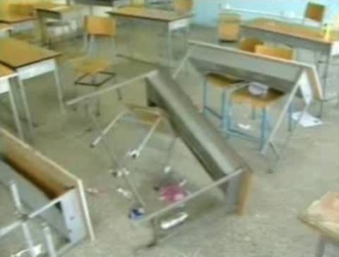 Ολοκληρωτική καταστροφή σε δημοτικό σχολείο της Κόνιτσας