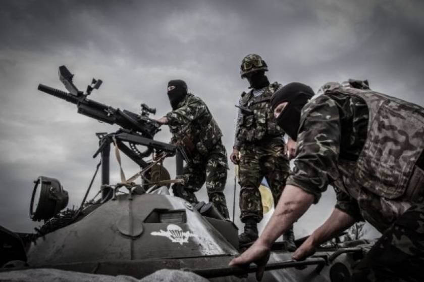 Бои в Донбассе: схватка ополченцев с карательным батальоном «Айдар»