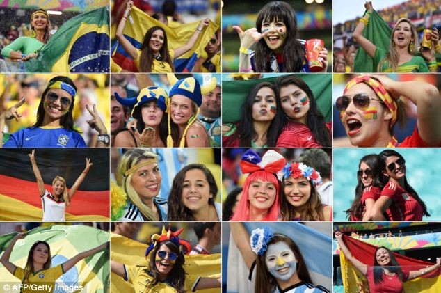 Παγκόσμιο Κύπελλο Ποδοσφαίρου 2014: Όλες οι βαμμένες... φυλές του Μουντιάλ