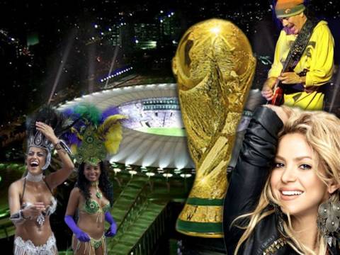 Παγκόσμιο Κύπελλο 2014-Τελετή λήξης: Σαντάνα, Σακίρα, χορός και στο βάθος τελικός