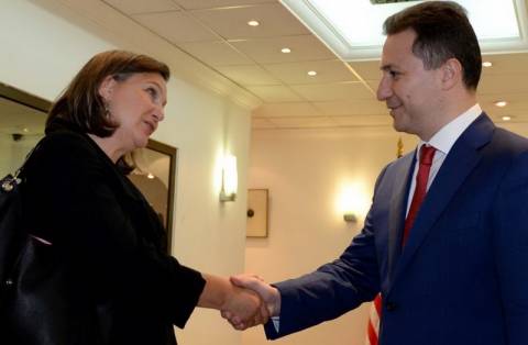 Στα Σκόπια η υφυπουργός Εξωτερικών των ΗΠΑ