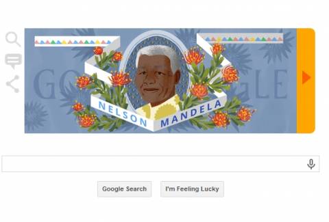 Nέλσον Μαντέλα: H Google τιμάει την 96η επέτειο από τη γέννησή του