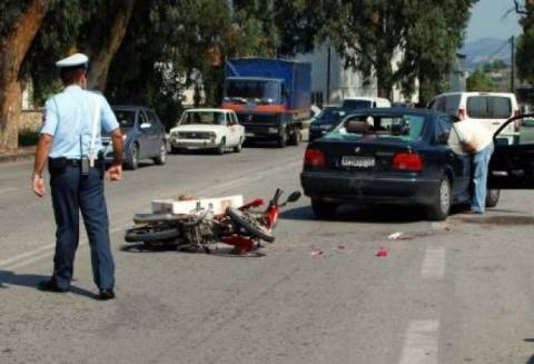 Ζάκυνθος: 73χρονη έπεσε με το όχημά της σε 20χρονο δικυκλιστή
