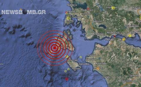 Σεισμός 3,8 Ρίχτερ στην Κεφαλονιά