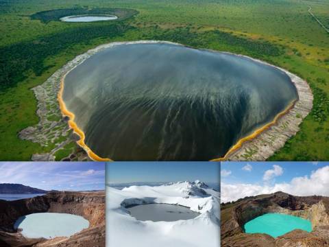 «Βόλτα» στις ωραιότερες ηφαιστειακές λίμνες της Γης