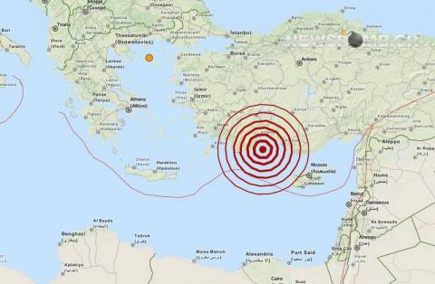 Τουρκία: Σεισμός 5,2 Ρίχτερ νότια της Αττάλειας