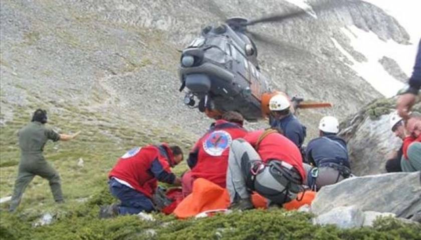 Θεσσαλονίκη: Στο 424 Στρατιωτικό Νοσοκομείο μεταφέρθηκε ο ορειβάτης