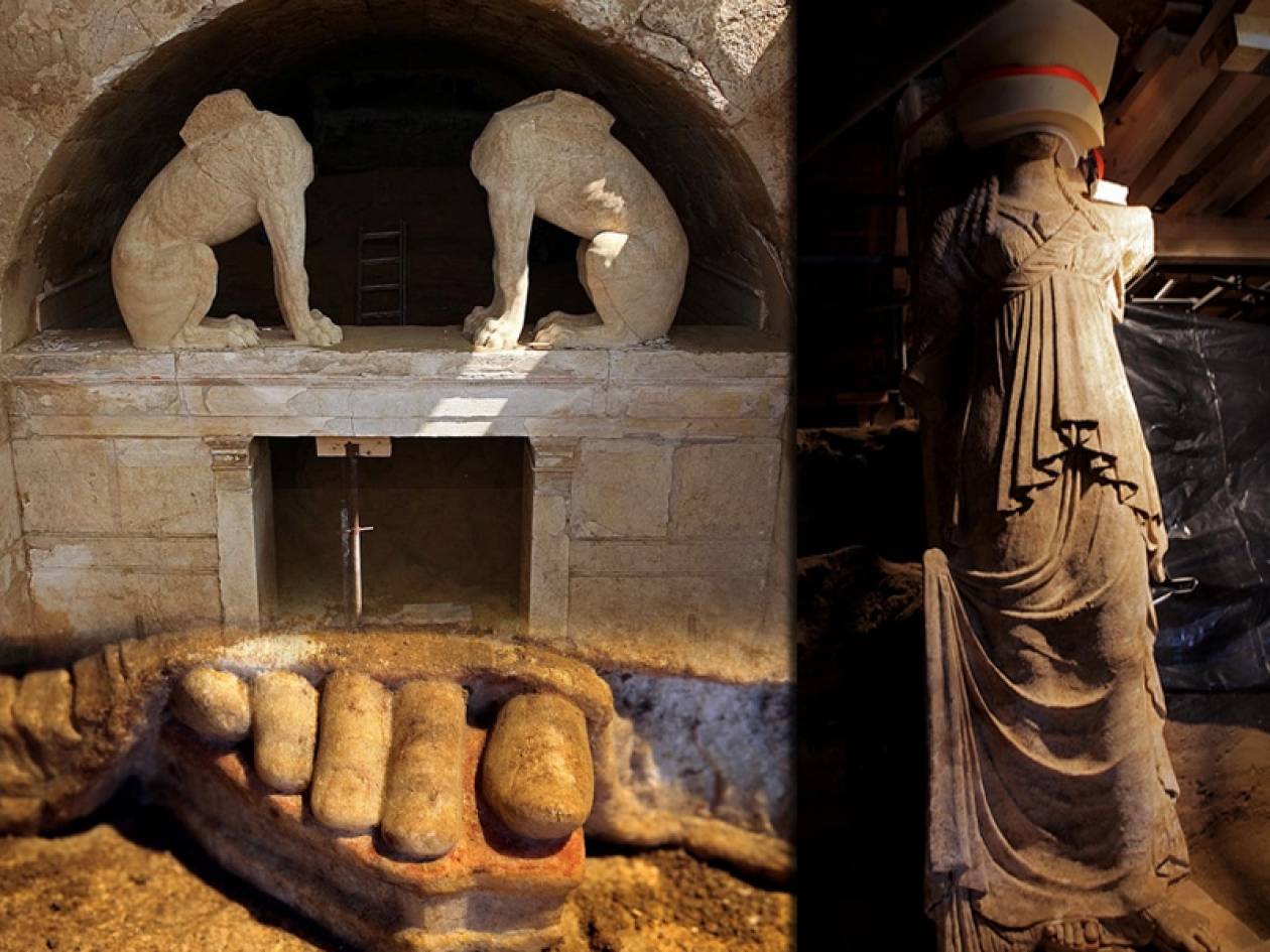 artme Τύμβος Καστά: Το υπουργείο Πολιτισμού προχωρεί στη δομική αποκατάσταση του ταφικού μνημείου.