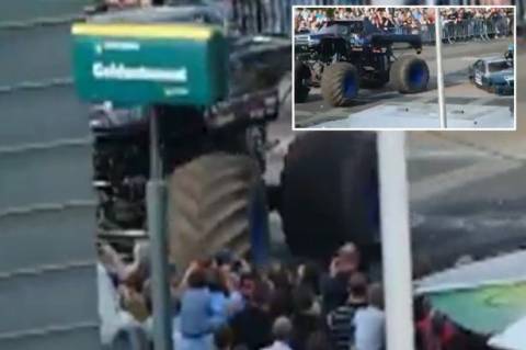 Τραγωδία στην Ολλανδία: Monster truck πάτησε θεατές! (vids)