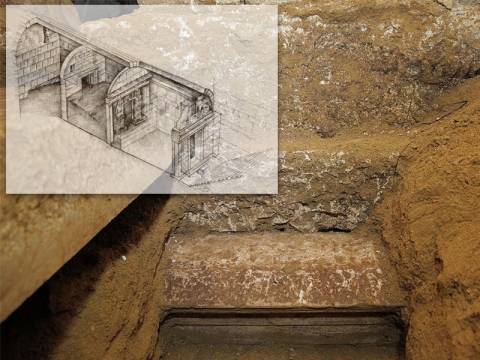 Αμφίπολη: Ο τάφος κρύβει ακόμα δυο επίπεδα στα έγκατά του (pics)