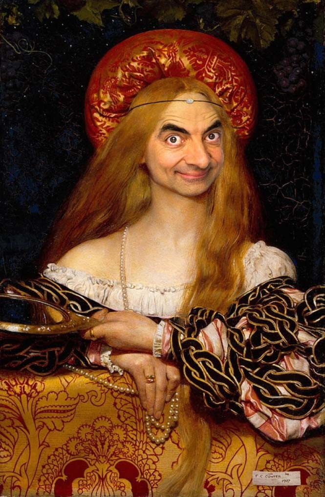 Ο Mr. Bean σε διάσημους πίνακες ζωγραφικής (pics)