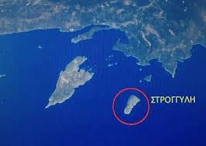 Η τοποθεσία του νησιού στο χάρτη