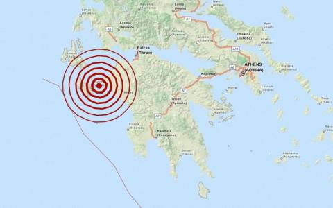 Σεισμός 3,8 Ρίχτερ κοντά στη Ζάκυνθο