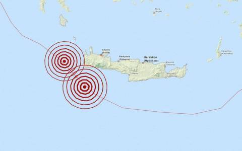 Διπλός σεισμός 3,5 και 3,7 Ρίχτερ στο Λιβυκό Πέλαγος