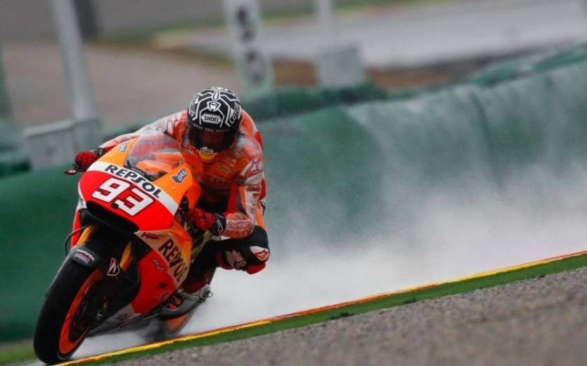MotoGP Δοκιμές 2015 Βαλένθια: Η βροχή κράτησε τον Marquez
