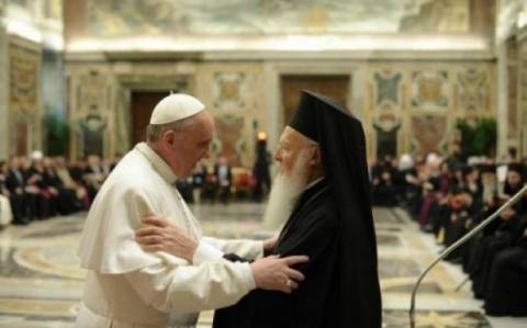 Die Welt: Πάπας- Βαρθολομαίος θέλουν επανένωση Εκκλησιών
